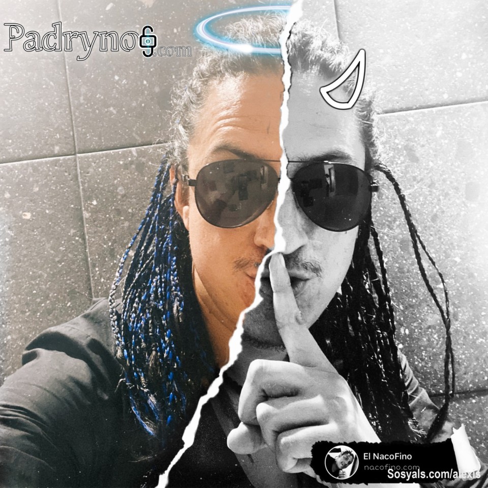 #MisRedesSociales 
#NacoFino +3 millones de seguidores

El Padryno @NacoFino es la combinación perfecta entre lo vulgar y lo sensiblero.

Me atrevo a decir que es el mejor de mis personajes ya que a pesar de que han tratado de eliminarlo y lo han logrado en múltiples ocasiones y múltiples redes sobre todo TikTok e Instagram ha resurgido cada vez más fuerte.

Encuentralo en todas las redes sociales y para más fácil en http://nacofino.com