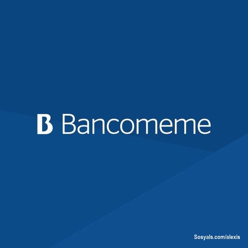 #MisRedesSociales
#BancoMeme +1.1 millones de seguidores 

Es el banco de los mejores memes de interés general y de la actualidad.

A la orden para quienes deseen llegar a este tipo de público.

https://www.facebook.com/Bancomec