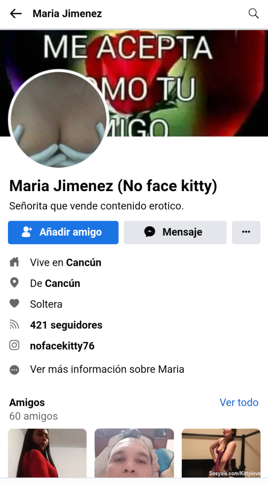 Búscame en el face ;)